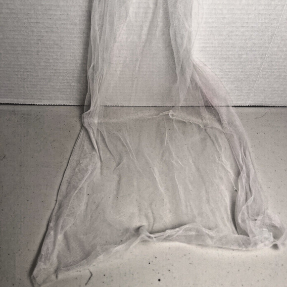 Disney Parks Minnie Mouse Bride Bridal Ears Veil Bow Sequin Headband Wedding - Picture 11 of 13